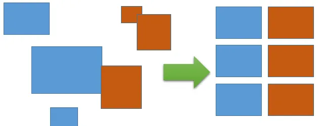Alinhar imagens no Excel