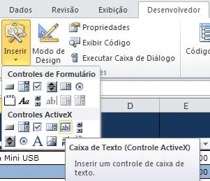 Caixa de texto