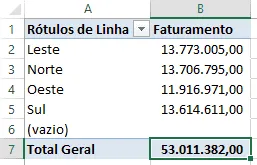 Campo calculado em tabela dinâmica 6