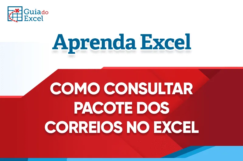 Como consultar pacote dos correios no Excel capa
