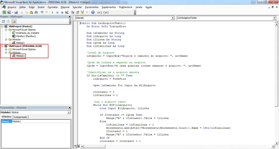 Copiar VBA Excel 4