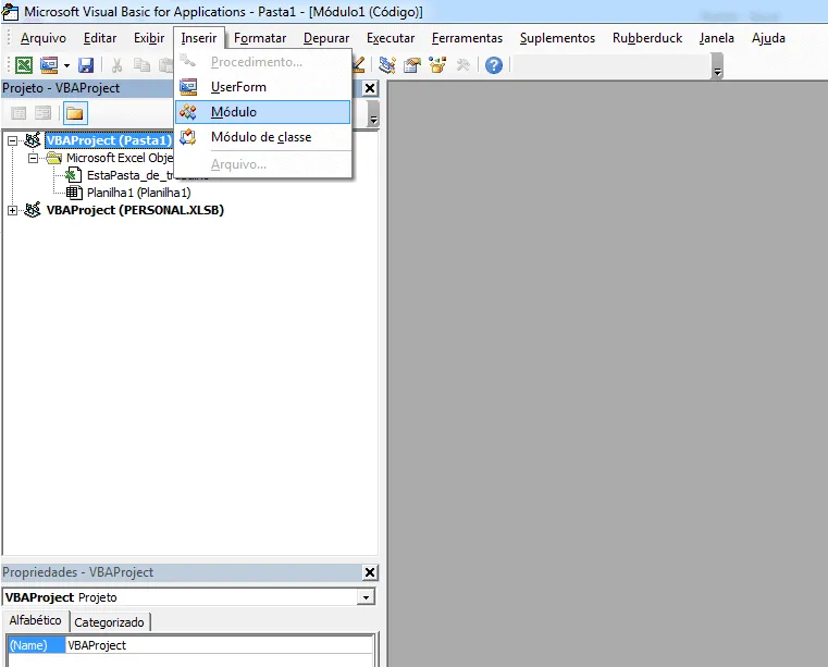 Copiar VBA Excel