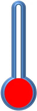Gráfico de termômetro Excel 5