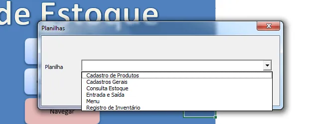 Navegar planilhas Excel 3