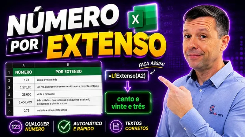 Número por Extenso Excel: Como Escrever Números por Extenso