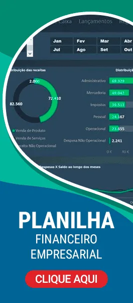 Planilha de Gestão Financeira Empresarial Excel