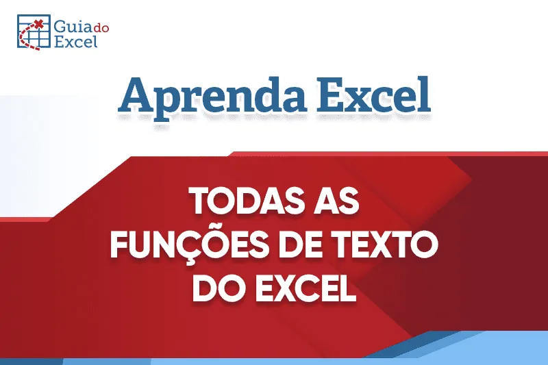 Todas as funções de texto do Excel 1