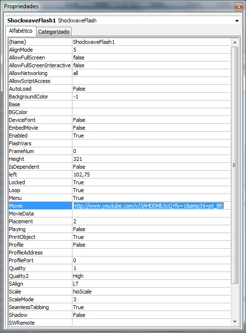 colocar youtube no excel