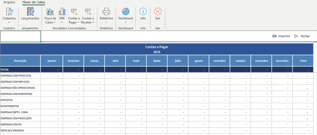 Planilha De Contas A Pagar E Contas A Receber Excel Guia Do Excel