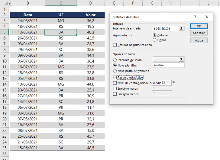 Desvio Padr O No Excel Guia Do Excel