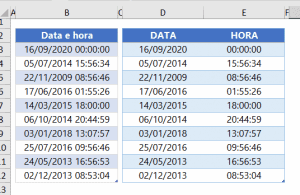 Como Separar Data E Hora No Excel Guia Do Excel