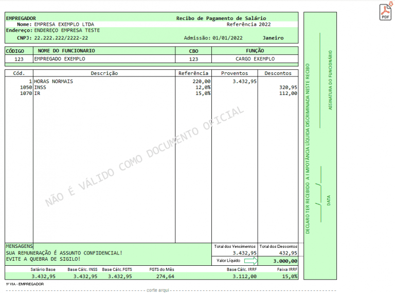 Holerite Excel E Vba Planilha Holerite Excel Gr Tis