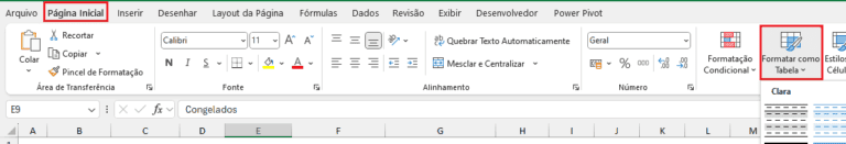 Como Aplicar E Remover O Formato De Tabela No Excel Guia Do Excel