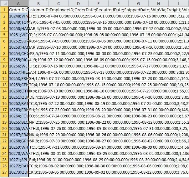 Texto em colunas no Excel com VBA