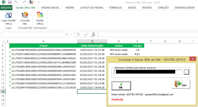 Download De Xml De Nfe Excel Guia Do Excel 5751