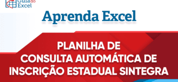 Planilha de consulta Inscrição Estadual Sintegra automática