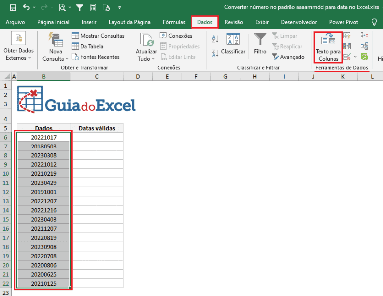 Converter Data No Excel Ano M S Dia Guia Do Excel