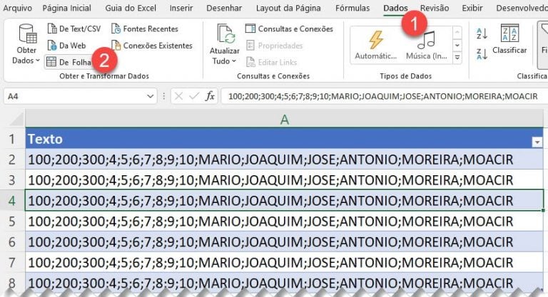 Fun O Para Separar Texto Por Delimitadores No Excel Guia Do Excel