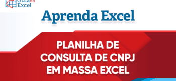 Planilha de consulta de CNPJ automática – 1 ano de acesso