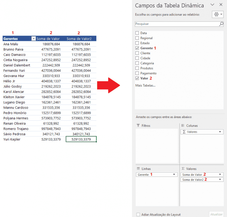 Como Fazer Um Ranking Com Tabela Din Mica No Excel Guia Do Excel