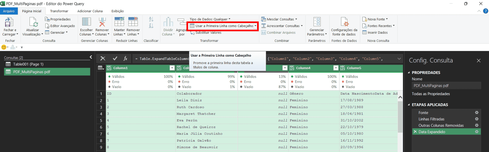 Como Importar Pdf No Excel Com Power Query Guia Do Excel