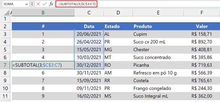 Numera O Sequencial Para Dados Filtrados No Excel Guia Do Excel