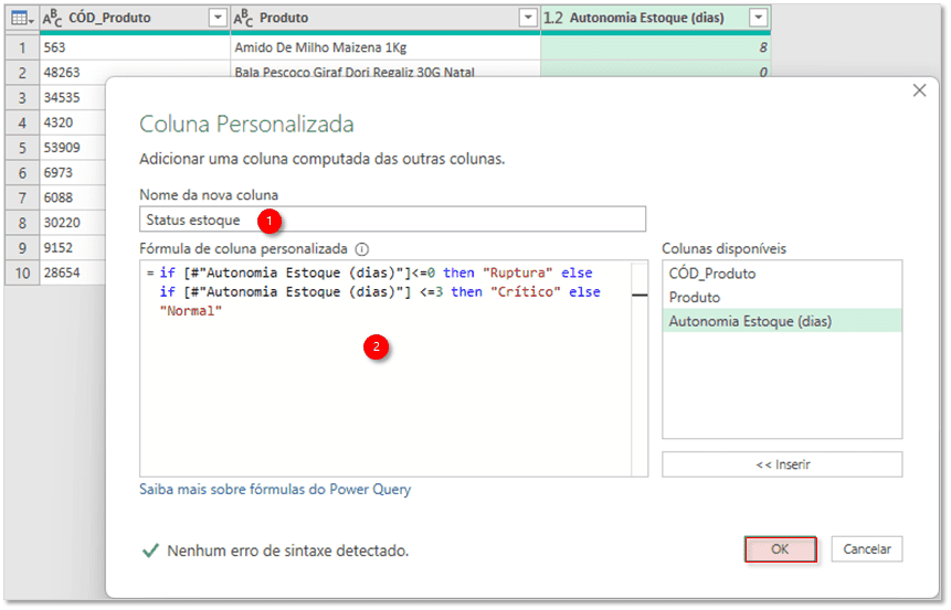 power query tratamento de dados 3