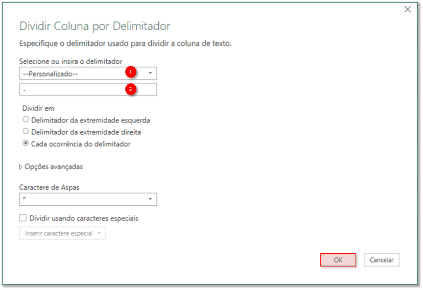 power query tratamento de dados 6