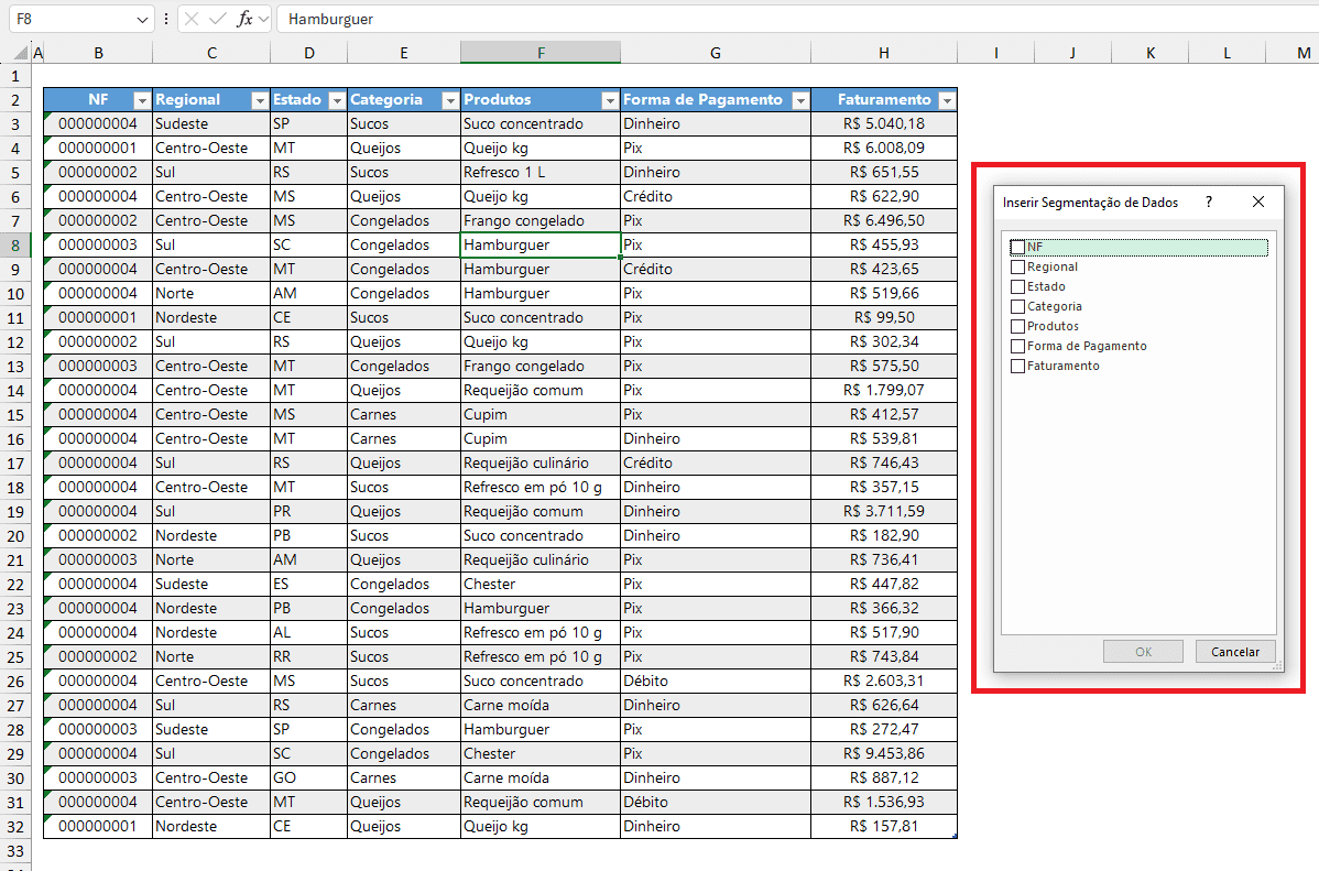 Como Inserir E Usar Segmentação De Dados Em Tabelas No Excel Guia Do Excel