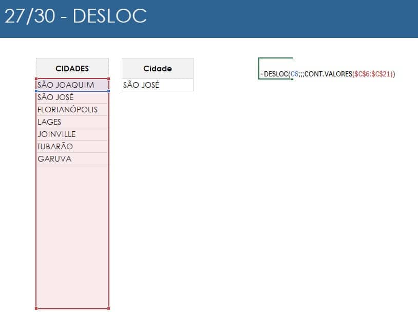 Desloc Excel 3