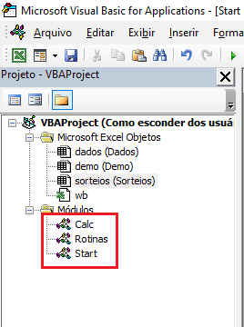 Como Esconder dos Usuários as Macros na Interface do Excel 2