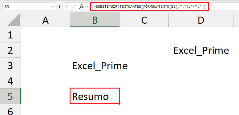 exibir o nome da planilha ativa 12