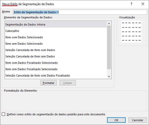 Personalizar Segmentação de Dados no Excel 6