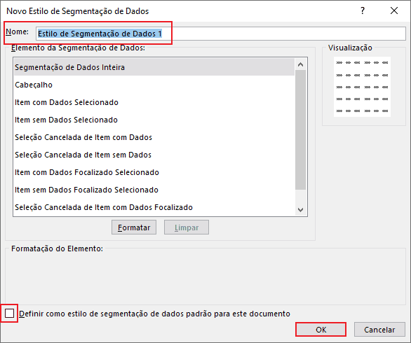 Personalizar Segmentação de Dados no Excel 7