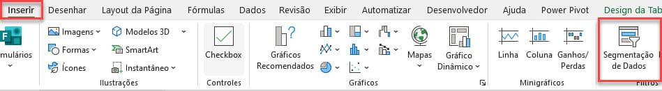 pivotar segmentação de dados excel 2